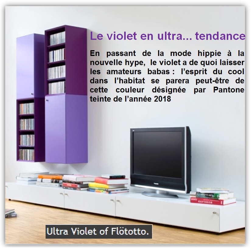 Le violet en ultra... tendance